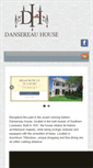 Mobile Screenshot of dansereauhouse.com